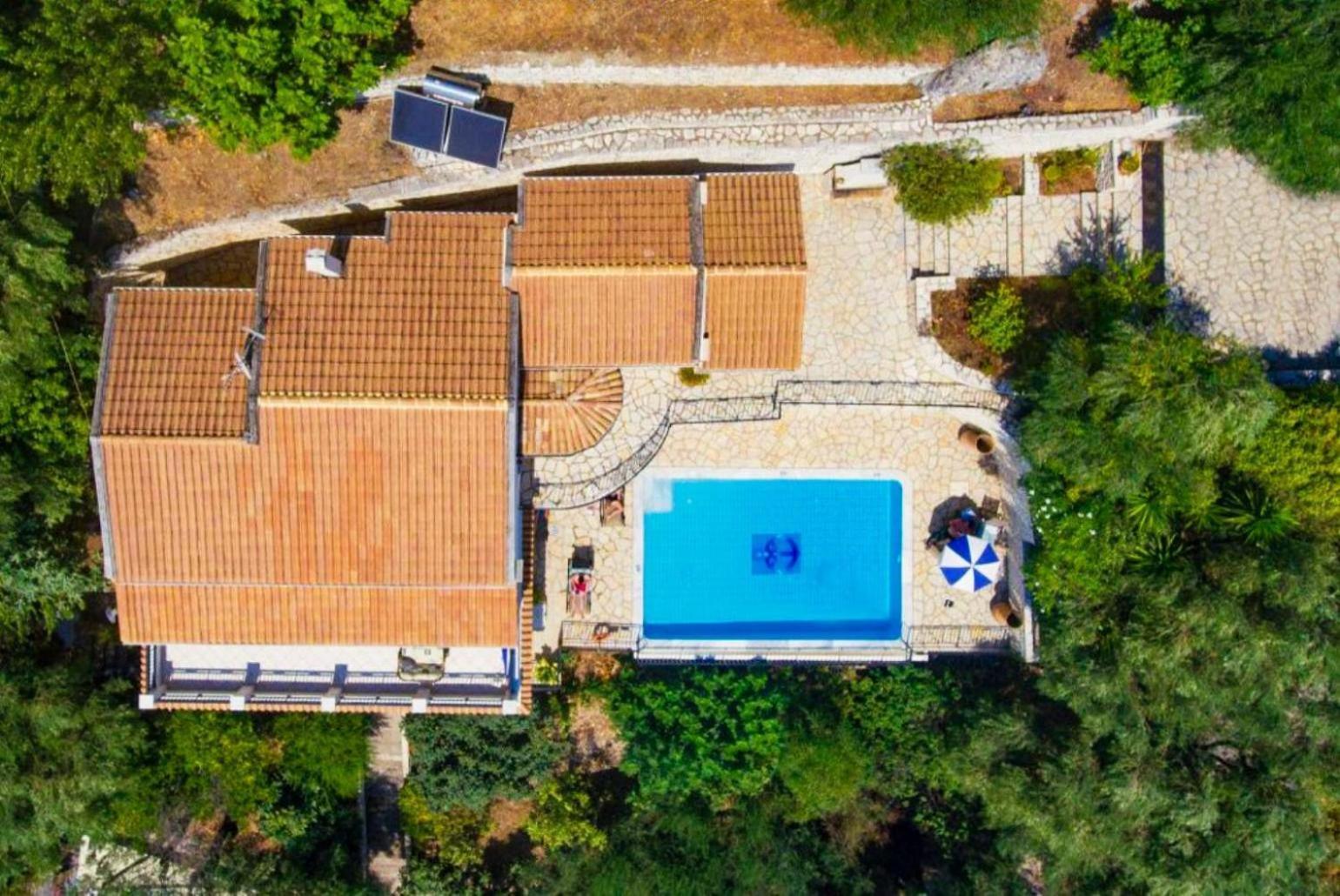 Villa Kerkyroula Katávolos Exterior foto
