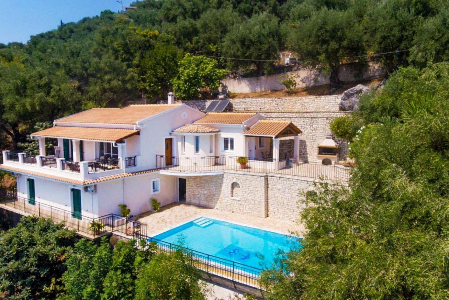 Villa Kerkyroula Katávolos Exterior foto